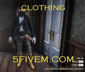 RedM server clothing script