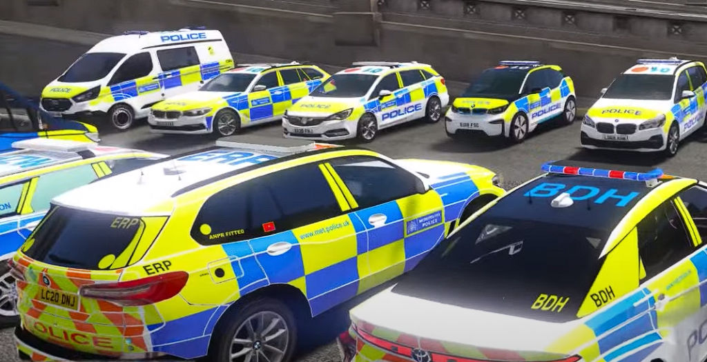 18 BRITISH VEHICLES + SIREN PACK