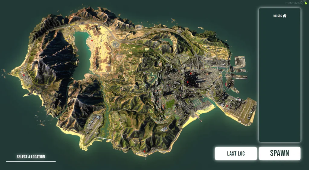 Qbcore Spawn selector Np 4.0 Inspired