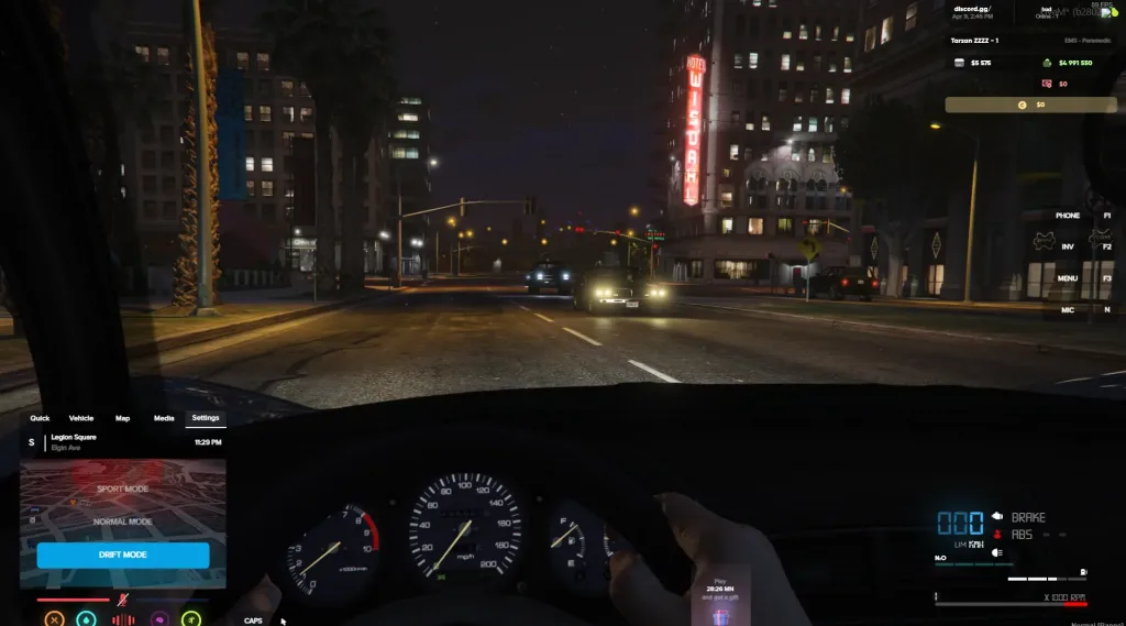 Advanced HUD fivem V2 ESX and QBCore