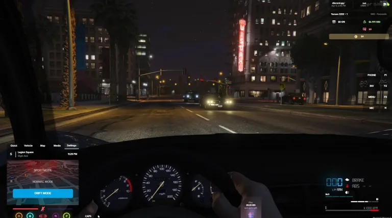 Advanced HUD fivem V2 ESX and QBCore