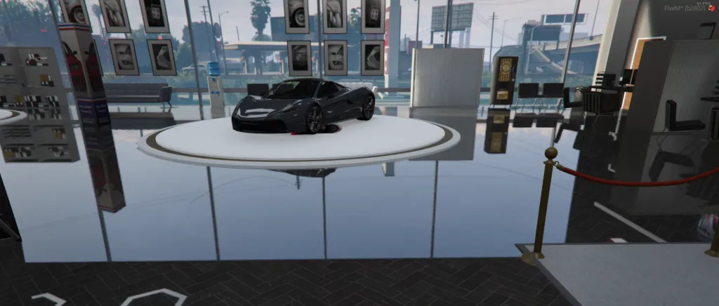 3d car showroom fivem mlo fivem