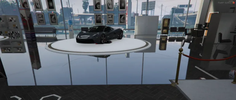 3d car showroom fivem mlo fivem