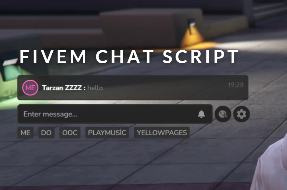 FiveM Standalone RP Chat
