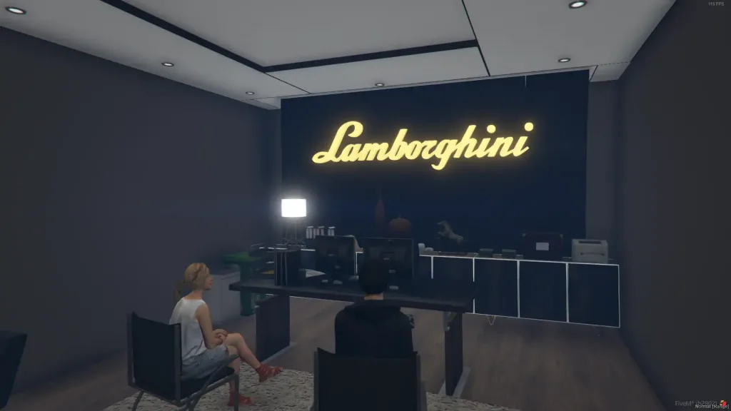 Lamborghini car dealer FiveM MLO
