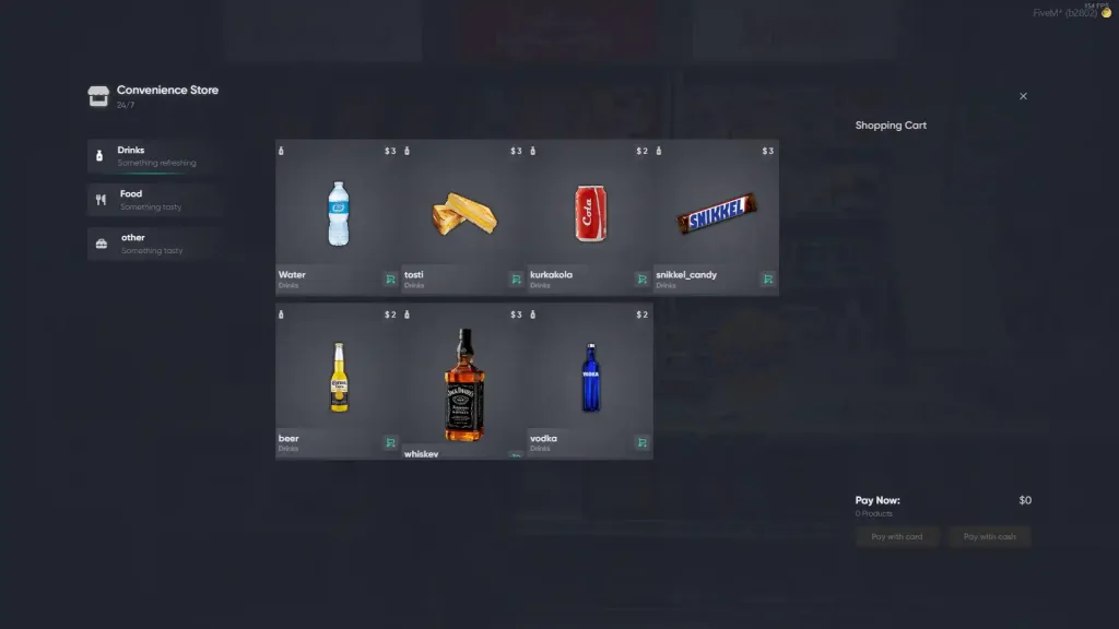 Nopixel 4.0 Inspired Shop
