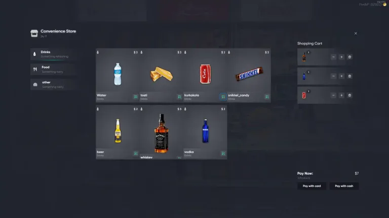 Nopixel 4.0 Shop Script